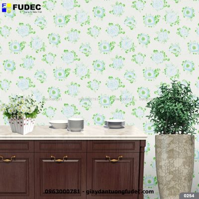 Vải dán tường không dệt 0254