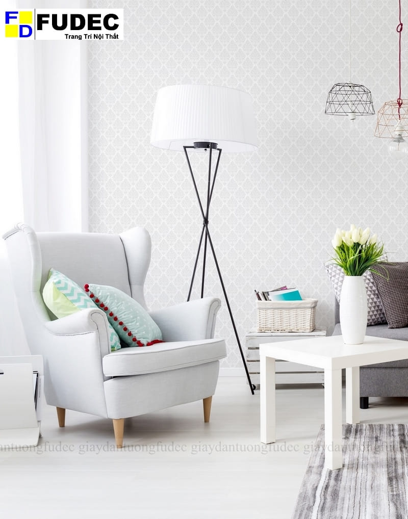Giấy Dán Tường Hàn Quốc Hoa Văn Cổ Điển Châu Âu 8600-1 Trang Trí Phòng Ngủ, Phòng Khách Đẹp, Sang Trọng