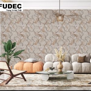 Giấy Dán Tường 3d Hàn Quốc Cao Cấp Họa Tiết Cành Cây Hoa 8601-1 Trang Trí Phòng Ngủ, Phòng Khách