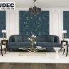 Giấy Dán Tường 3d Hàn Quốc Cao Cấp Họa Tiết Cành Cây Hoa 8601-2 Trang Trí Phòng Ngủ, Phòng Khách
