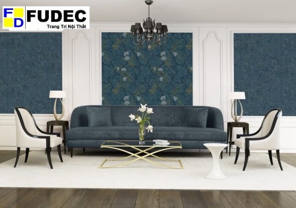 Giấy Dán Tường 3d Hàn Quốc Cao Cấp Họa Tiết Cành Cây Hoa 8601-2
