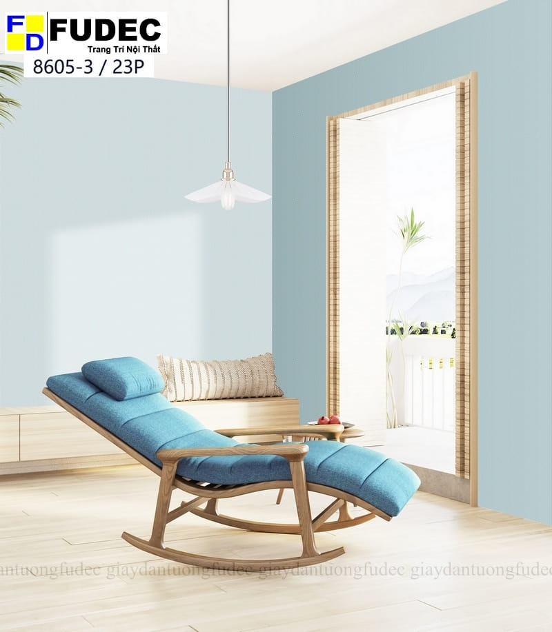 Giấy Dán Tường Giả Vải Hàn Quốc 8605-2