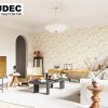 Giấy Dán Tường Giả Đá Hàn Quốc 8606-1