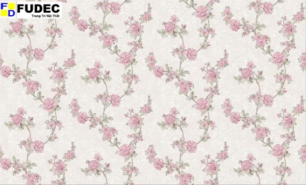 Giấy Dán Tường Hoa Văn Thanh Lịch 3d Hàn Quốc 8618-2 - Ảnh 2