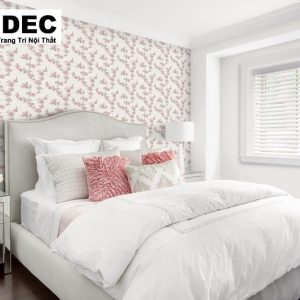 Giấy Dán Tường Hoa Văn Thanh Lịch 3d Hàn Quốc 8618-2