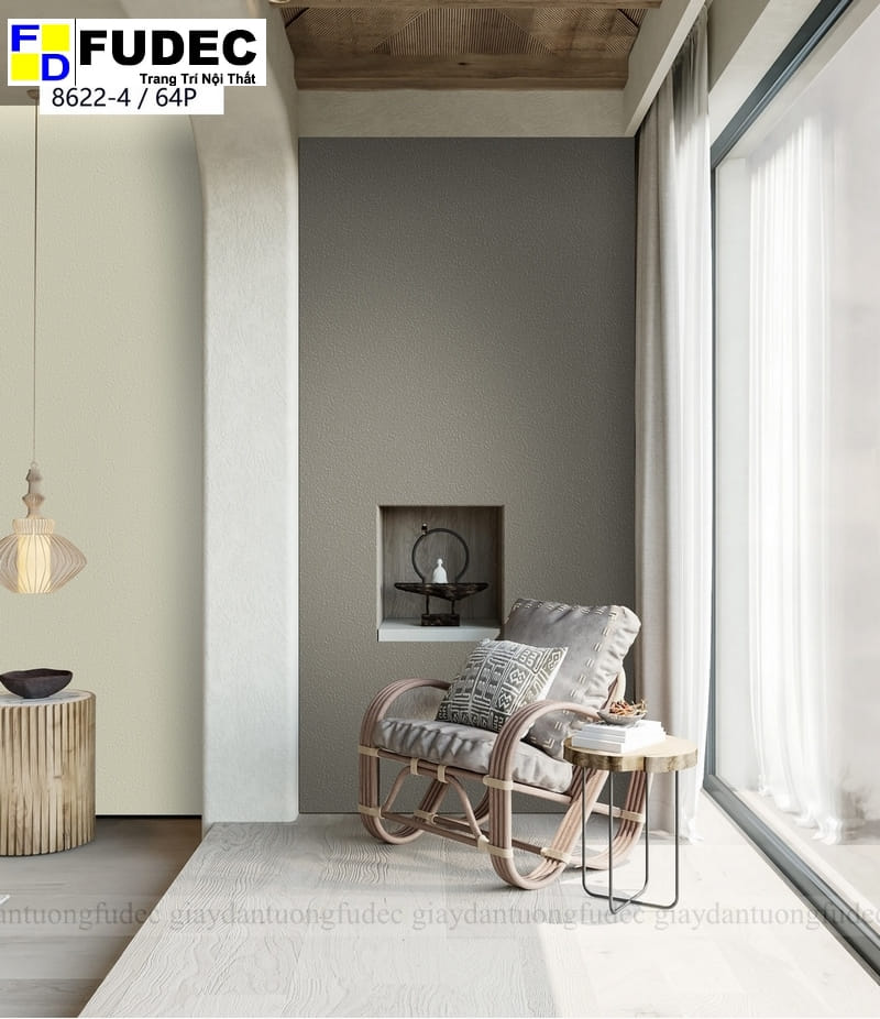 Giấy Dán Tường Trơn Pastel Hàn Quốc 8622-4