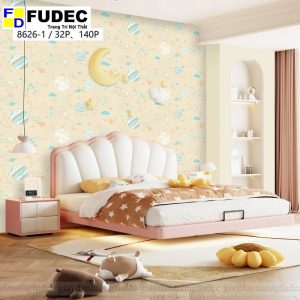 Giấy Dán Tường Trẻ Em Hàn Quốc 8625-1