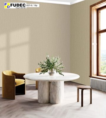 Giấy Dán Tường Hàn Quốc 3D Phòng Khách 9207-6