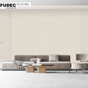 Giấy Dán Tường Hàn Quốc Sọc 3D Vân Gỗ 9213-1