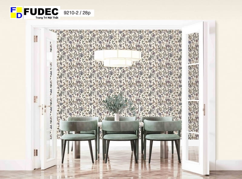 Giấy Dán Tường 3d Hàn Quốc 9217-1