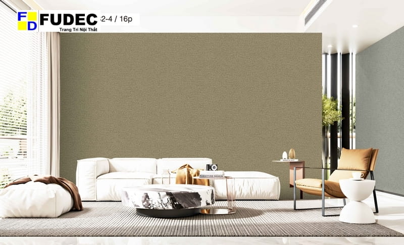 Giấy Dán Tường Giả Vải Hàn Quốc 9282-5