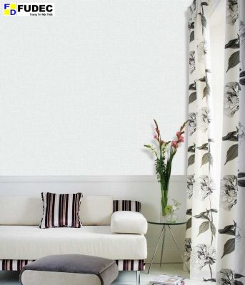 Giấy Dán Tường Hàn Quốc Vân Vải 9800-4