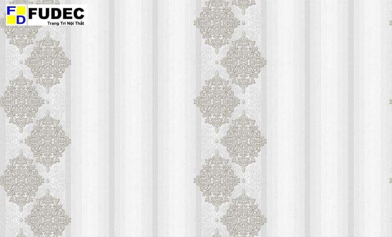 Giấy Dán Tường Hàn Quốc Dải Hoa Văn Cổ Điển 9804-1