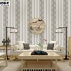 Giấy Dán Tường Hàn Quốc Dải Hoa Văn Cổ Điển 9804-2