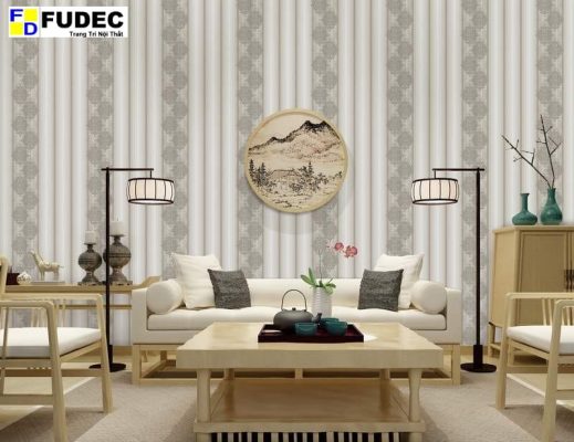 Giấy Dán Tường Hàn Quốc Dải Hoa Văn Cổ Điển 9804-2