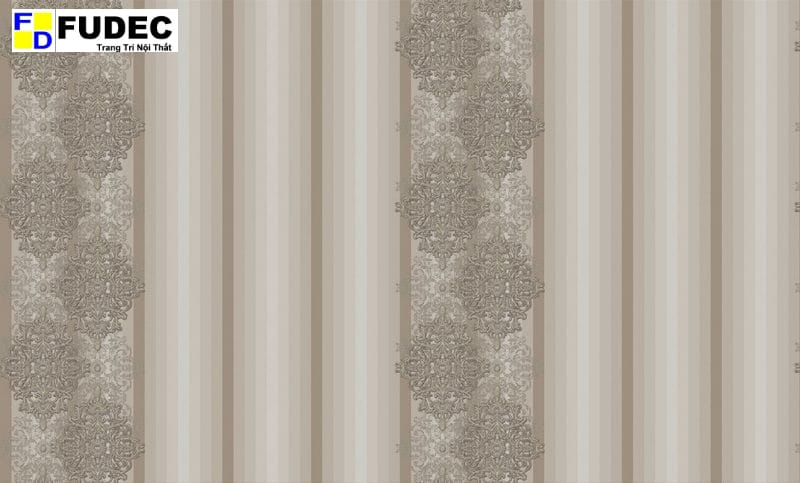 Giấy Dán Tường Hàn Quốc Dải Hoa Văn Cổ Điển 9804-2