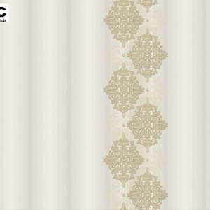 Giấy Dán Tường Hàn Quốc Dải Hoa Văn Cổ Điển 9804-3