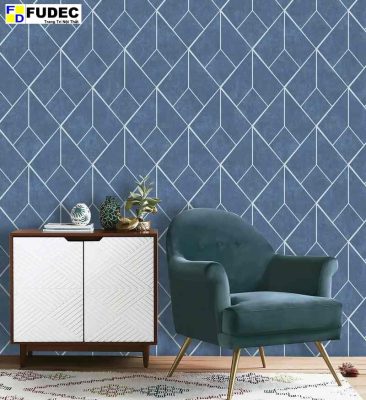 Giấy Dán Tường Hàn Quốc 3D Phòng Khách 9805-3