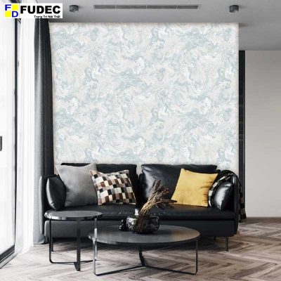 Giấy Dán Tường Hàn Quốc Giả Đá 3D 9807-1