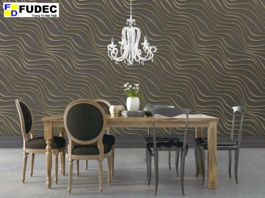 Giấy Dán Tường 3D Hàn Quốc 9822-3