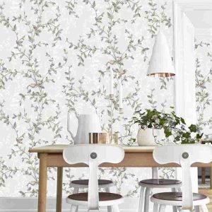 Giấy Dán Tường Hàn Quốc Dây Lá 3D 9825-3
