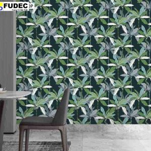 Giấy Dán Tường Hàn Quốc Cây Lá Tropical 9826-3