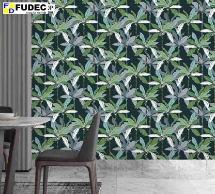 Giấy Dán Tường Hàn Quốc Cây Lá Tropical 9826-3