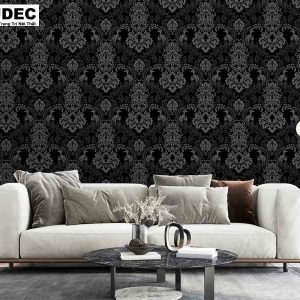 Giấy Dán Tường Hàn Quốc Hoa Văn Châu Âu 9831-1