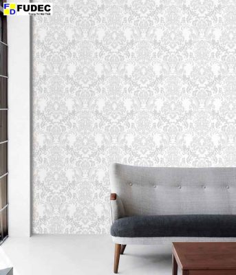 Giấy Dán Tường Hàn Quốc Hoa Văn Châu Âu 9831-2