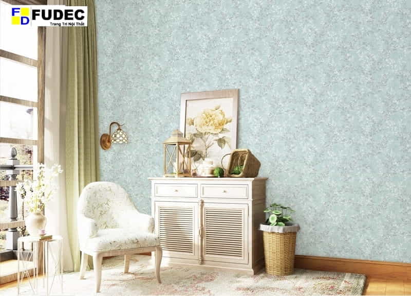 Giấy Dán Tường Phòng Ngủ Hàn Quốc Dây Lá 3d 5701-1