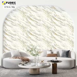 Giấy Dán Tường Giả Đá 3D Hàn Quốc 5706-1