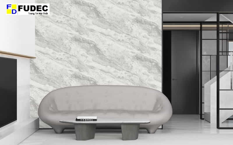 Giấy Dán Tường Giả Đá 3D Hàn Quốc 5707-1