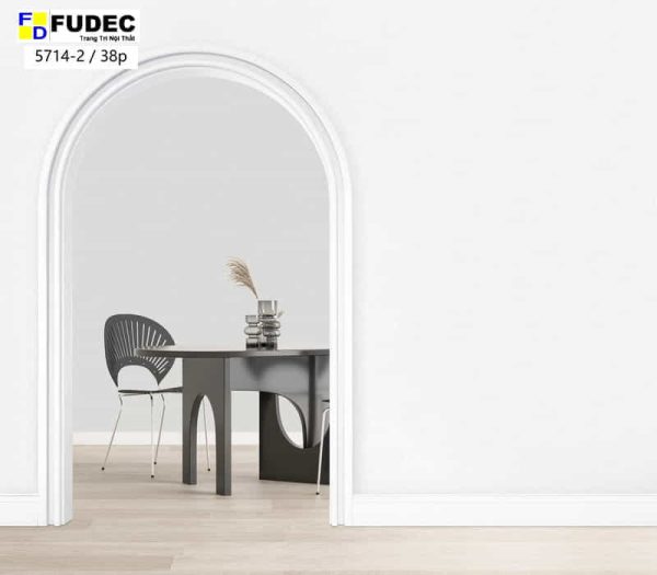 Giấy Dán Tường Trơn Pastel Hàn Quốc 5714-1 Màu Trắng