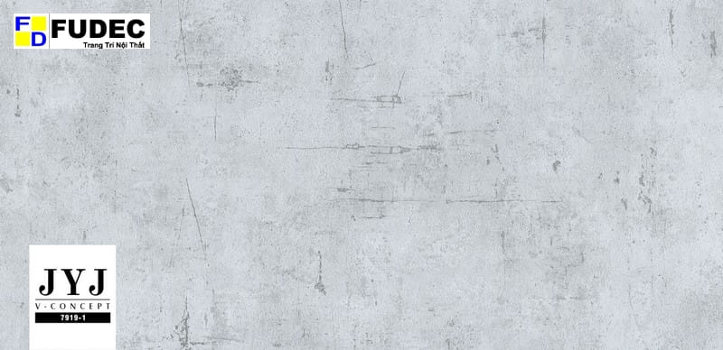 Giấy Dán Tường Giả Xi Măng Hàn Quốc 7919-1 - Ảnh 2