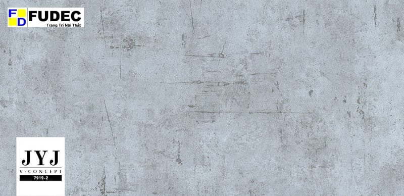 Giấy Dán Tường Giả Xi Măng Hàn Quốc 7919-2 - Ảnh 2