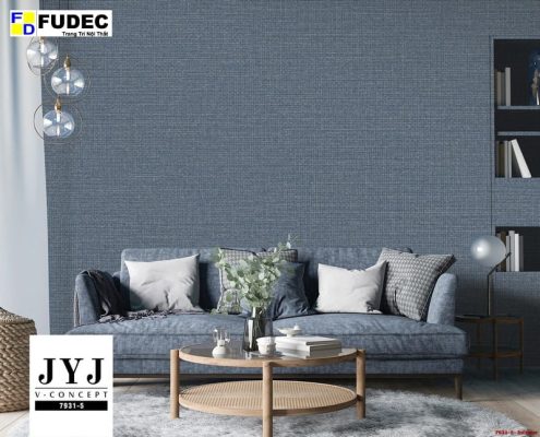Giấy Dán Tường Giả Vải Hàn Quốc 7931-5