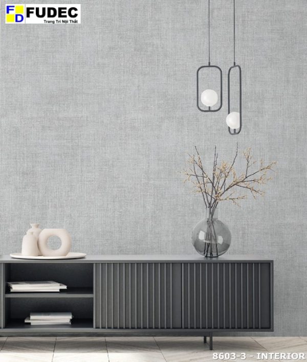 Giấy Dán Tường Giả Vải Hàn Quốc 8603-3