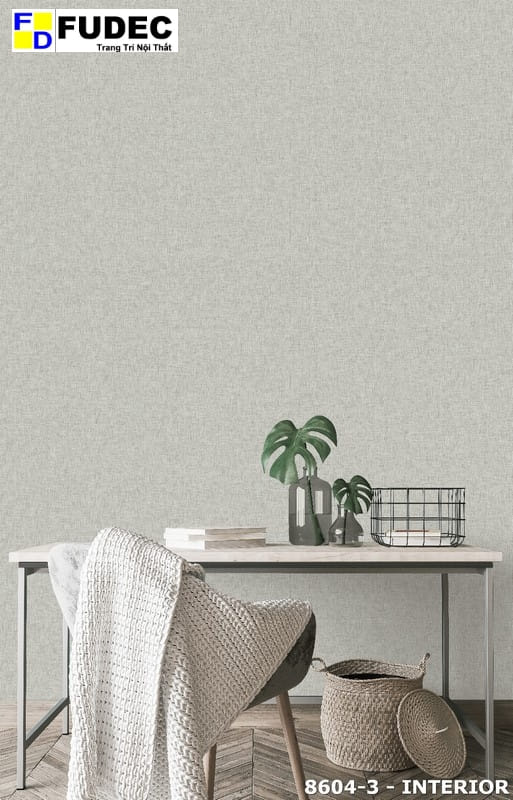Giấy Dán Tường Giả Vải Hàn Quốc 8604-3