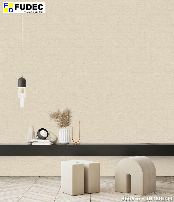Giấy Dán Tường Giả Vải Hàn Quốc 8605-6