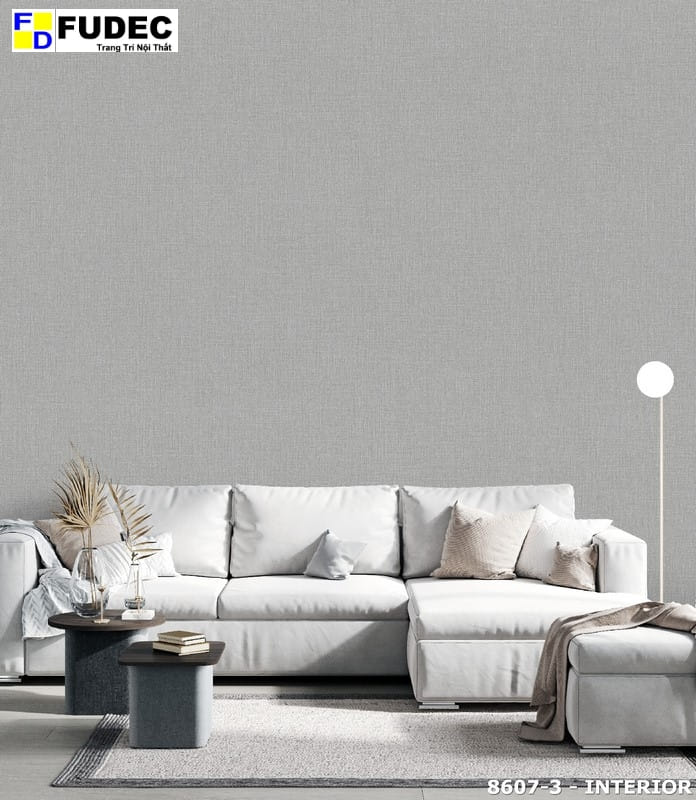 Giấy Dán Tường Giả Vải Hàn Quốc 8607-3