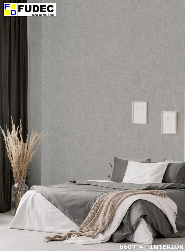 Giấy Dán Tường Giả Vải Hàn Quốc 8607-4