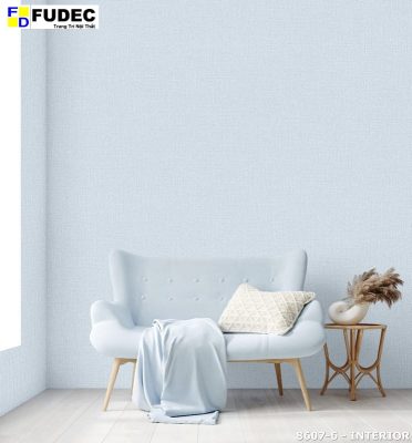 Giấy Dán Tường Giả Vải Hàn Quốc 8607-6