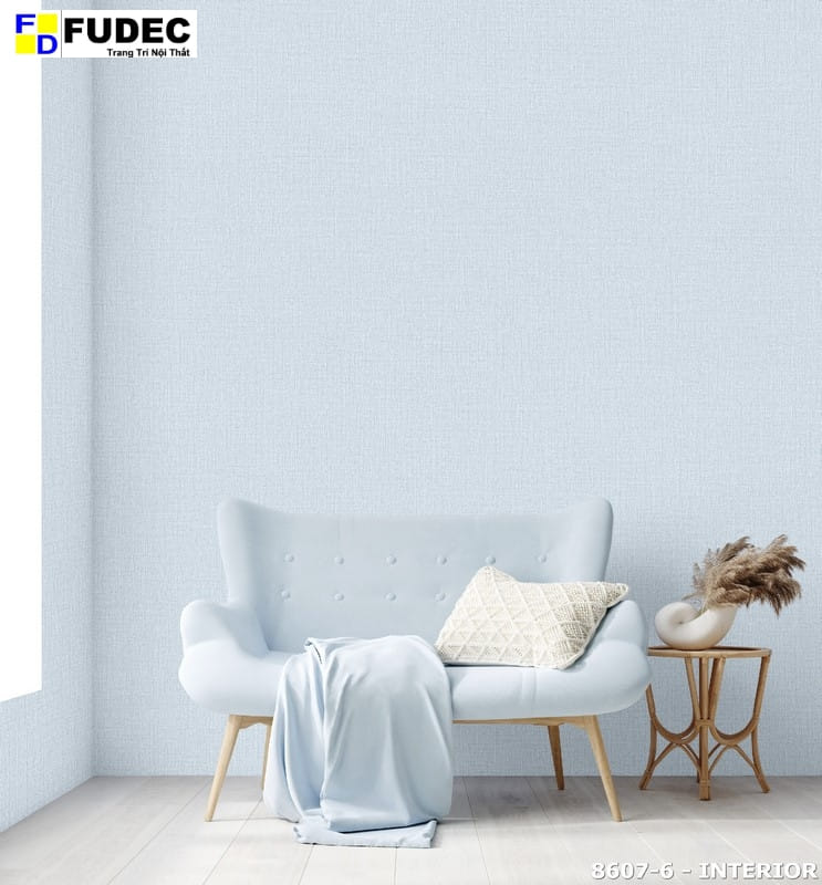 Giấy Dán Tường Giả Vải Hàn Quốc 8607-6