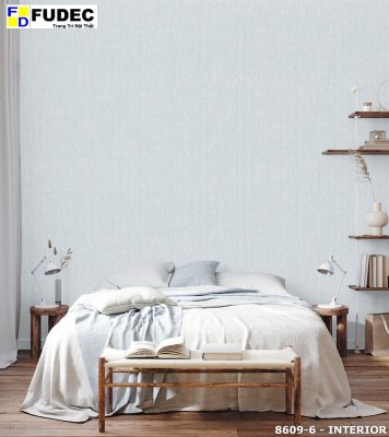 Giấy Dán Tường Giả Vải Hàn Quốc 8609-6