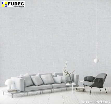 Giấy Dán Tường Giả Vải Hàn Quốc 8611-3