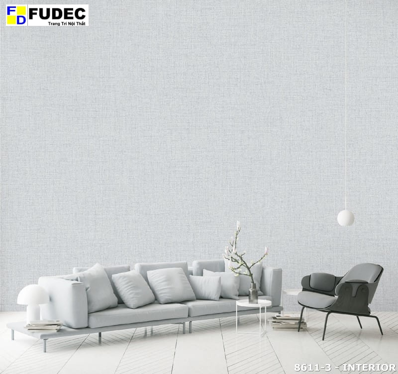 Giấy Dán Tường Giả Vải Hàn Quốc 8611-3