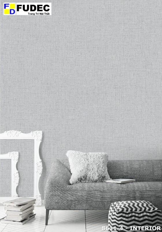 Giấy Dán Tường Giả Vải Hàn Quốc 8611-4