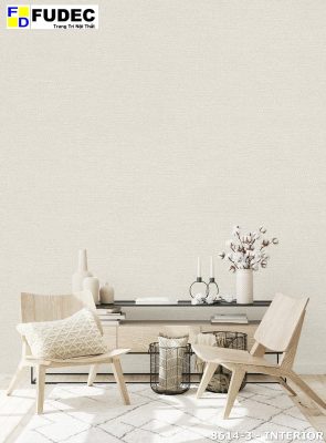 Giấy Dán Tường Giả Vải Hàn Quốc 8614-3