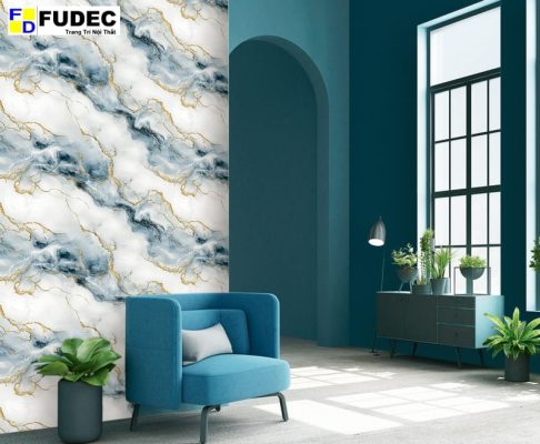 Giấy Dán Tường Giả Đá Hàn Quốc LUX004