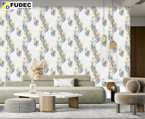 Giấy Dán Tường 3D Hàn Quốc LUX016